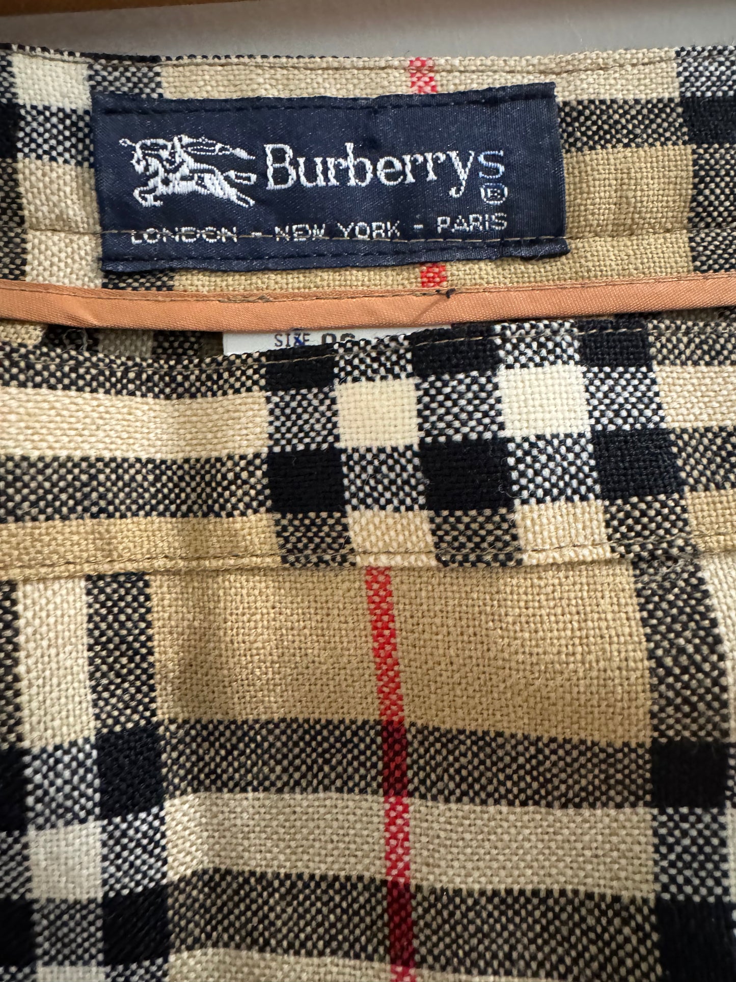 Burberry Pleated Mini Skirt