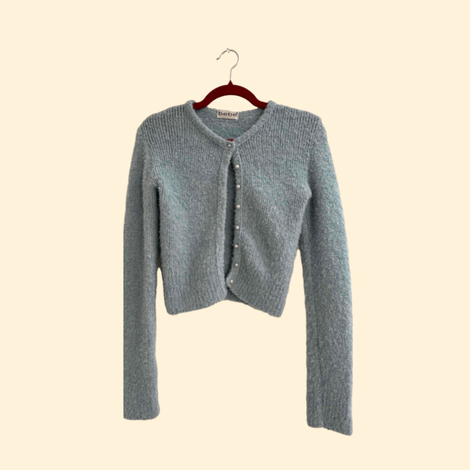 Light Blue Fuzzy Sweater