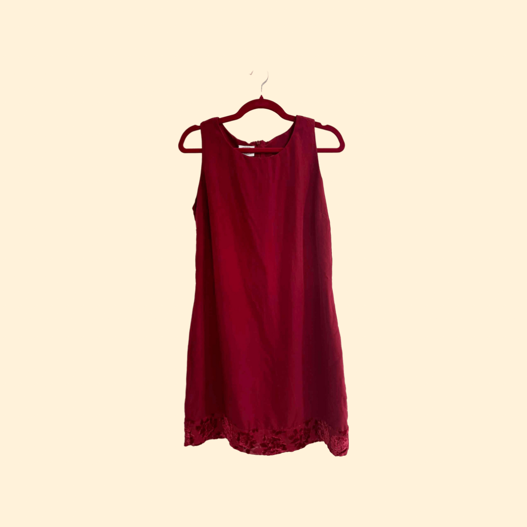 Silk Shift Dress
